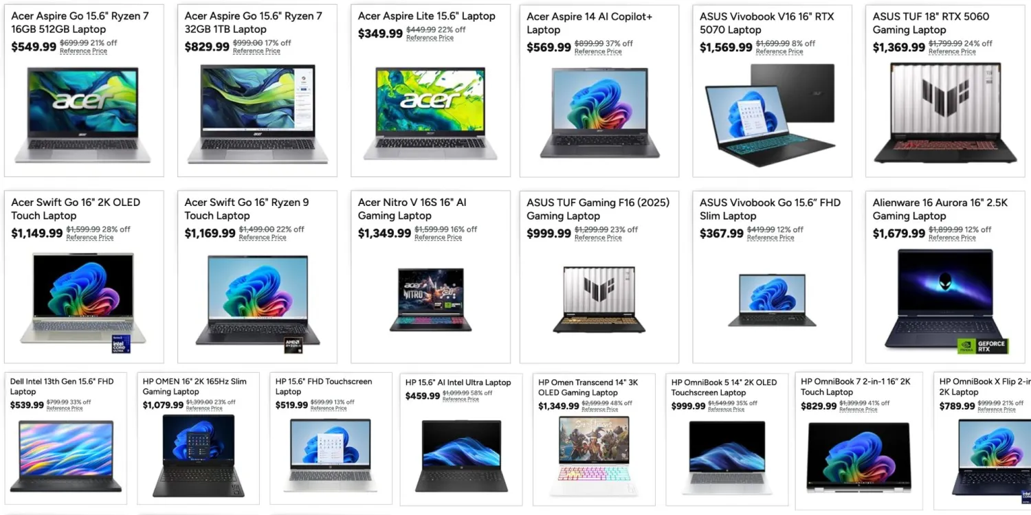 Windows Laptop Flash Sale: Copilot+ PCs and Gaming Rigs Hit Record Lows