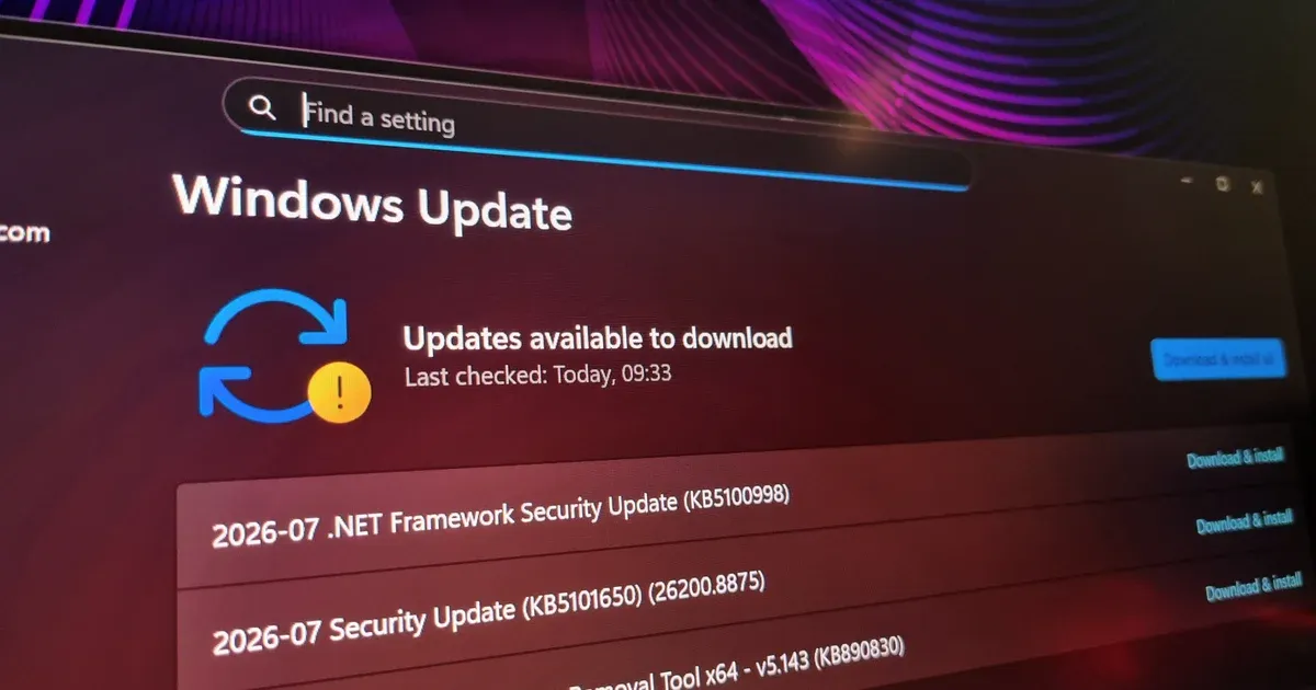 Microsoft Breaks Patch Tuesday Record: Why PC Builders Must Update Now