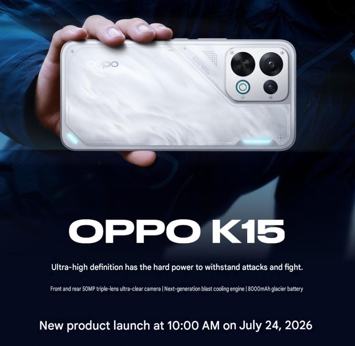 Oppo K15’s 8,000mAh Battery and Cooling Fan Aim at Flagships