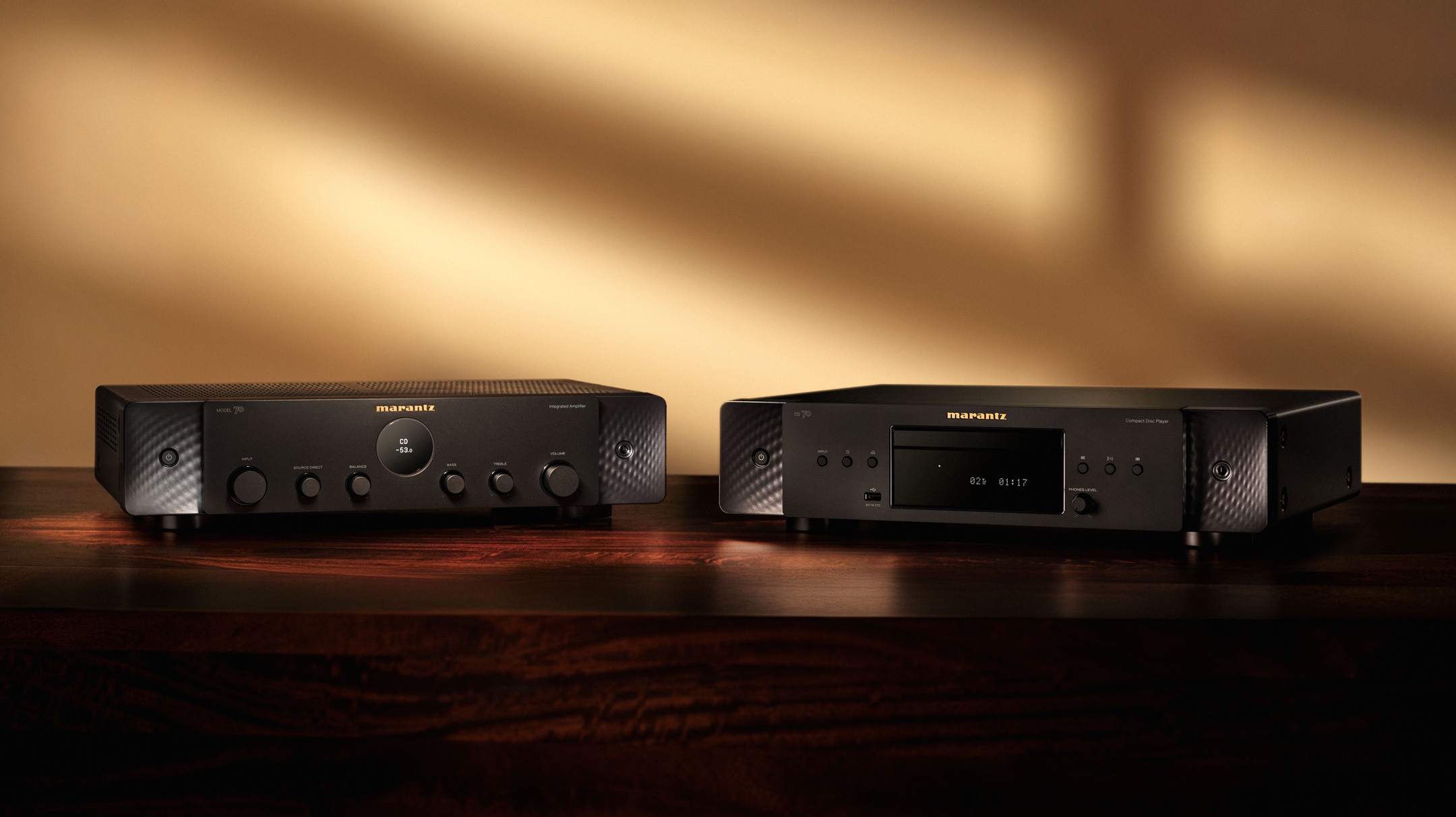 Marantz MODEL 70 và CD 70: Nhập môn hi-fi kiểu mới