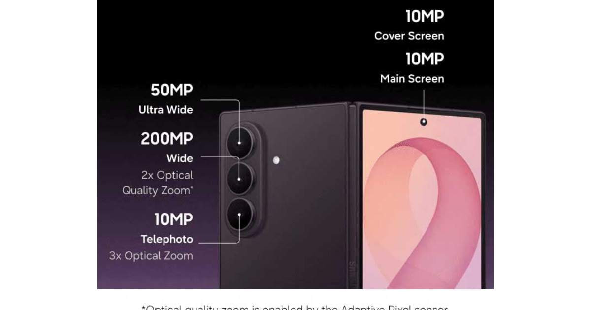 Galaxy Z Fold 8 Ultra với camera 200MP: bước nhảy lớn của điện thoại gập Samsung