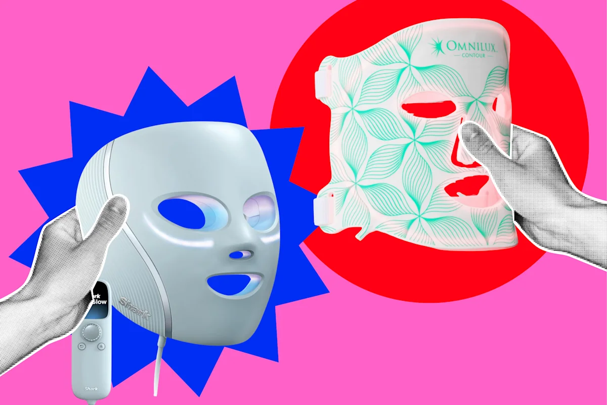 LED Face Mask Showdown: Omnilux vs CurrentBody vs Shark CryoGlow