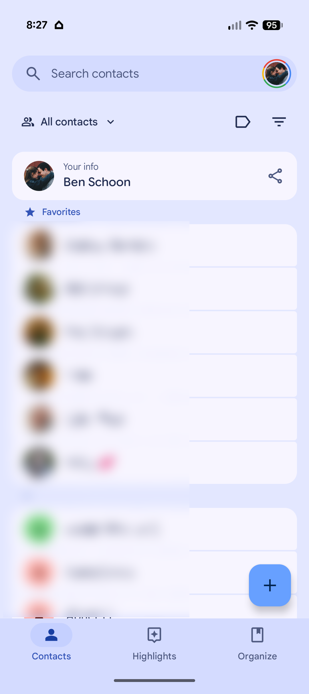Google Contacts’ ‘Your info’ Card Fixes a Silly Android Gap