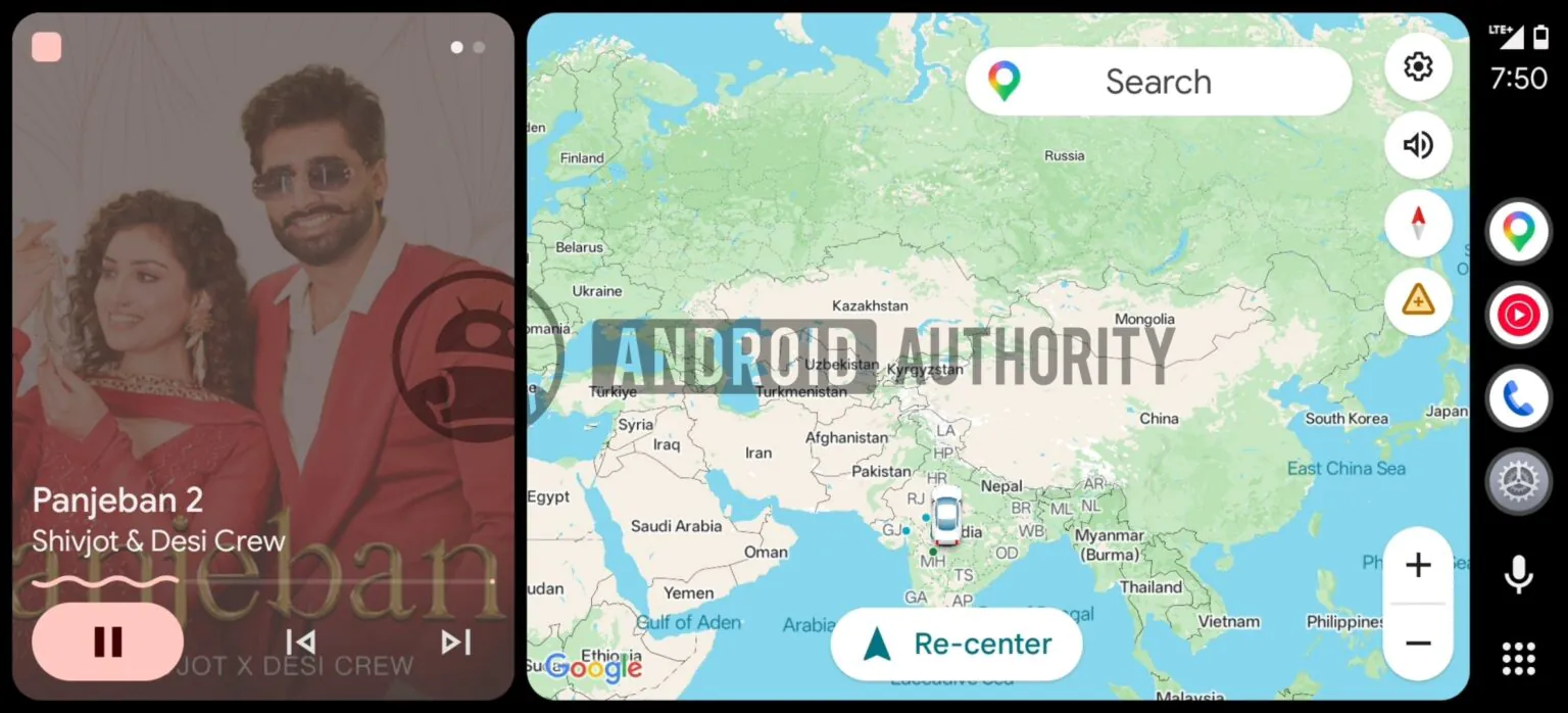 Android Auto đón giao diện trình phát nhạc hoàn toàn mới