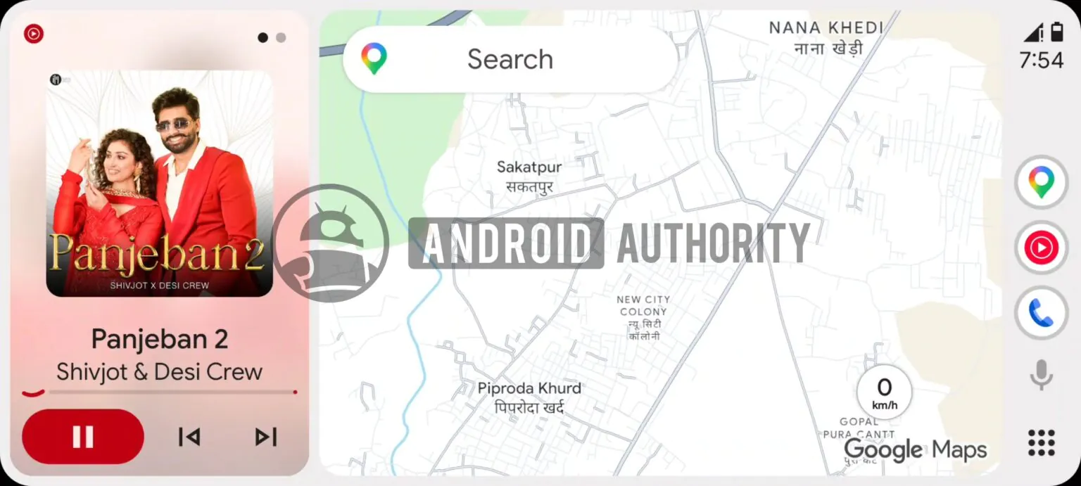 Android Auto đón giao diện trình phát nhạc hoàn toàn mới