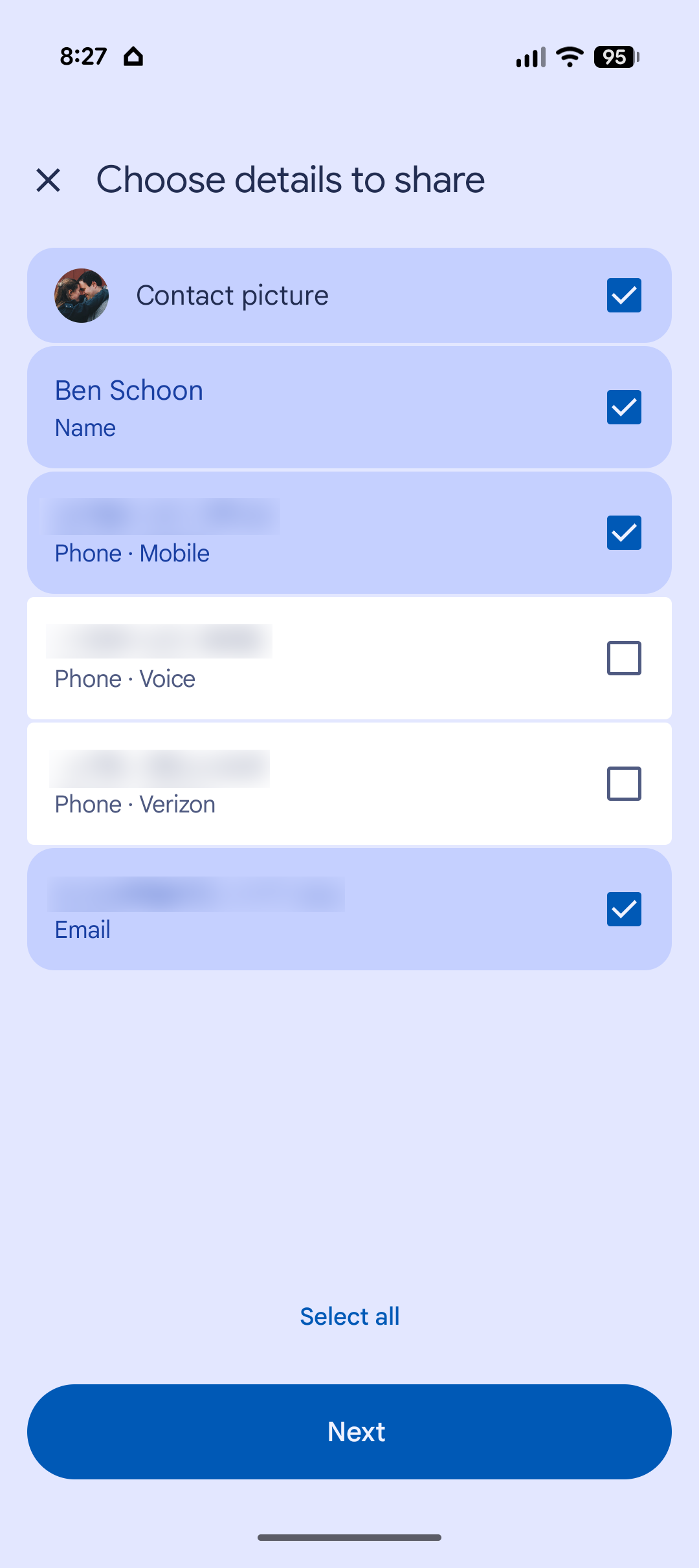Google Contacts’ ‘Your info’ Card Fixes a Silly Android Gap