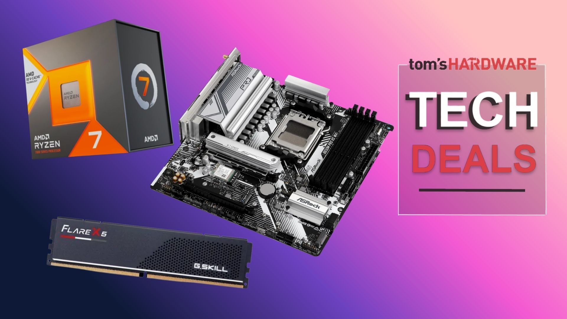 Ryzen 7 7700X3D CPU, Motherboard and DDR5 RAM Bundle Drops to $450