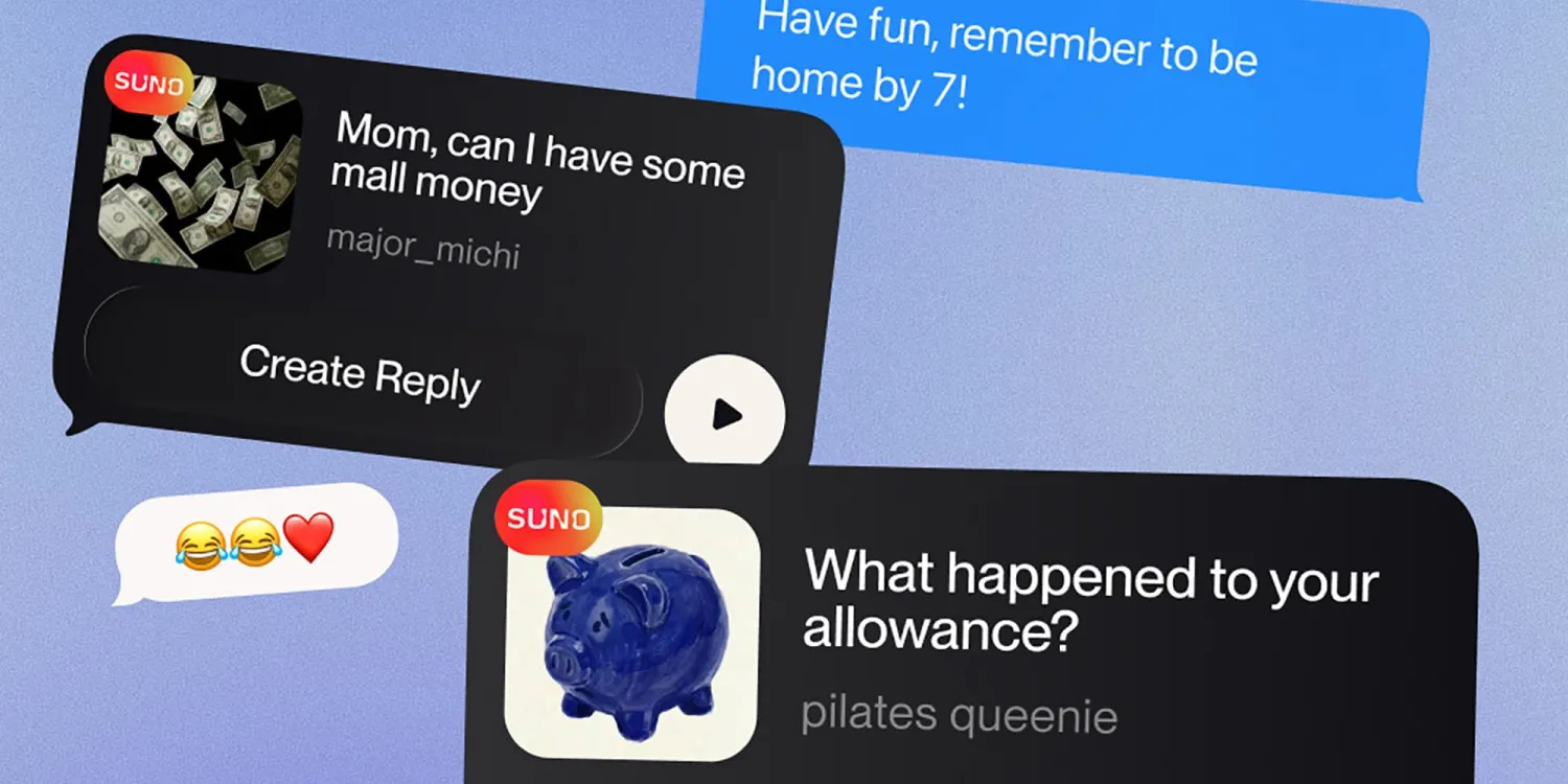Generate AI Music in iMessage with Suno