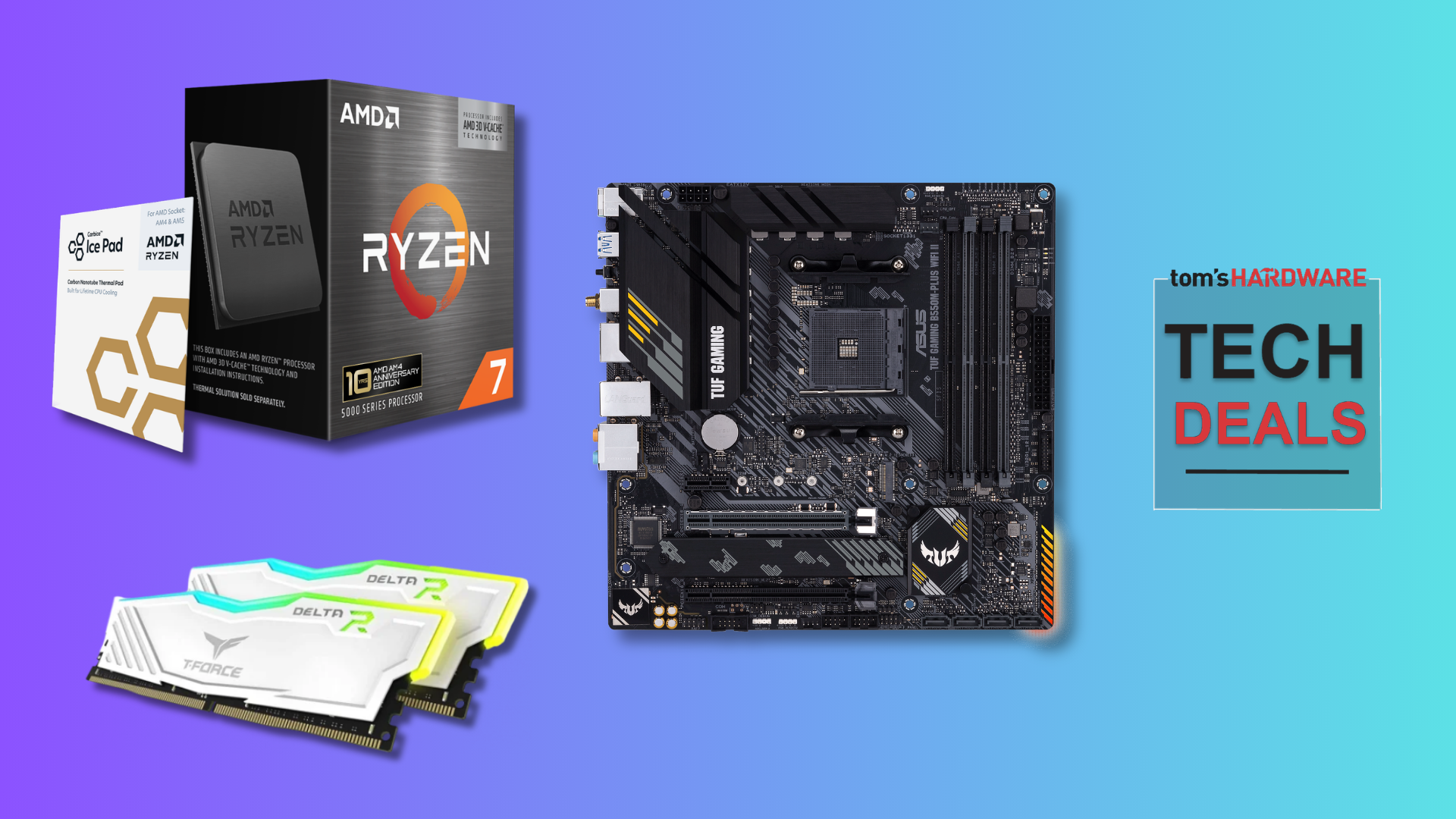 AMD Ryzen CPU + Motherboard + RAM Combos Deliver Big Savings