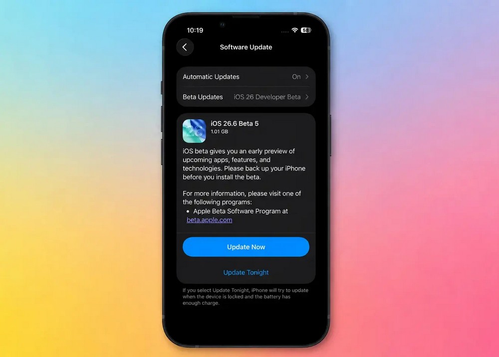 iOS 26.6 beta 5 và cuộc đua chống cướp giật iPhone