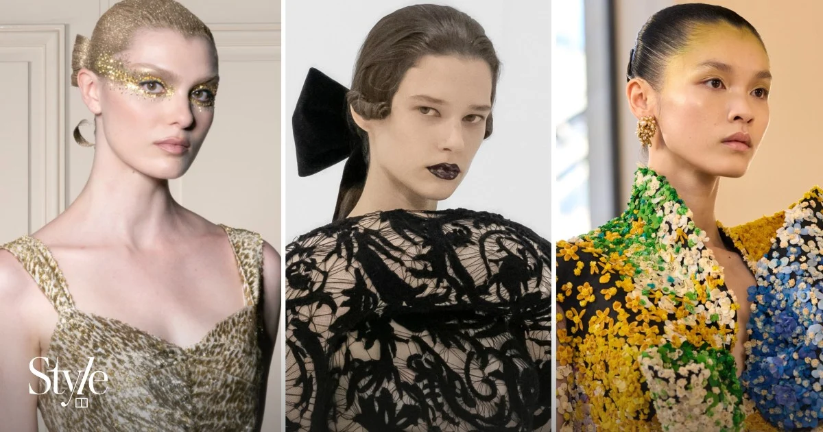 Fairytale Eyes and Glittering Details: The Haute Couture Beauty Looks Stealing the Show This Fall