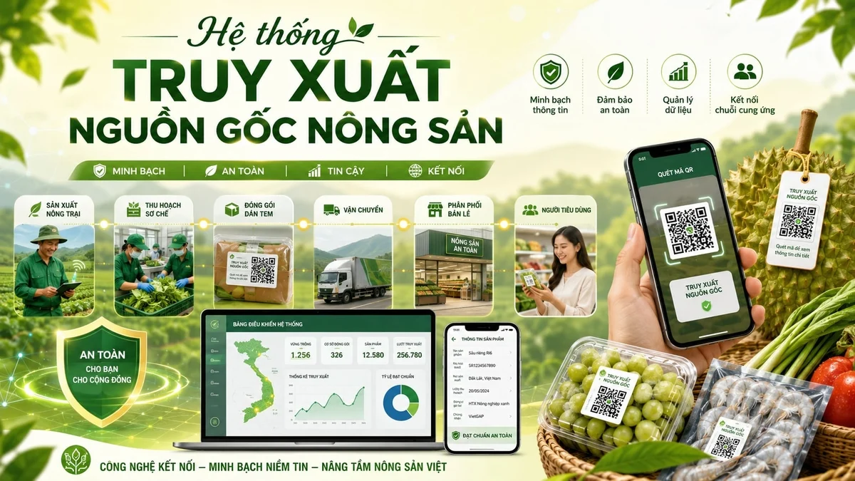 Công nghệ truy xuất nguồn gốc và laser phát hiện giả