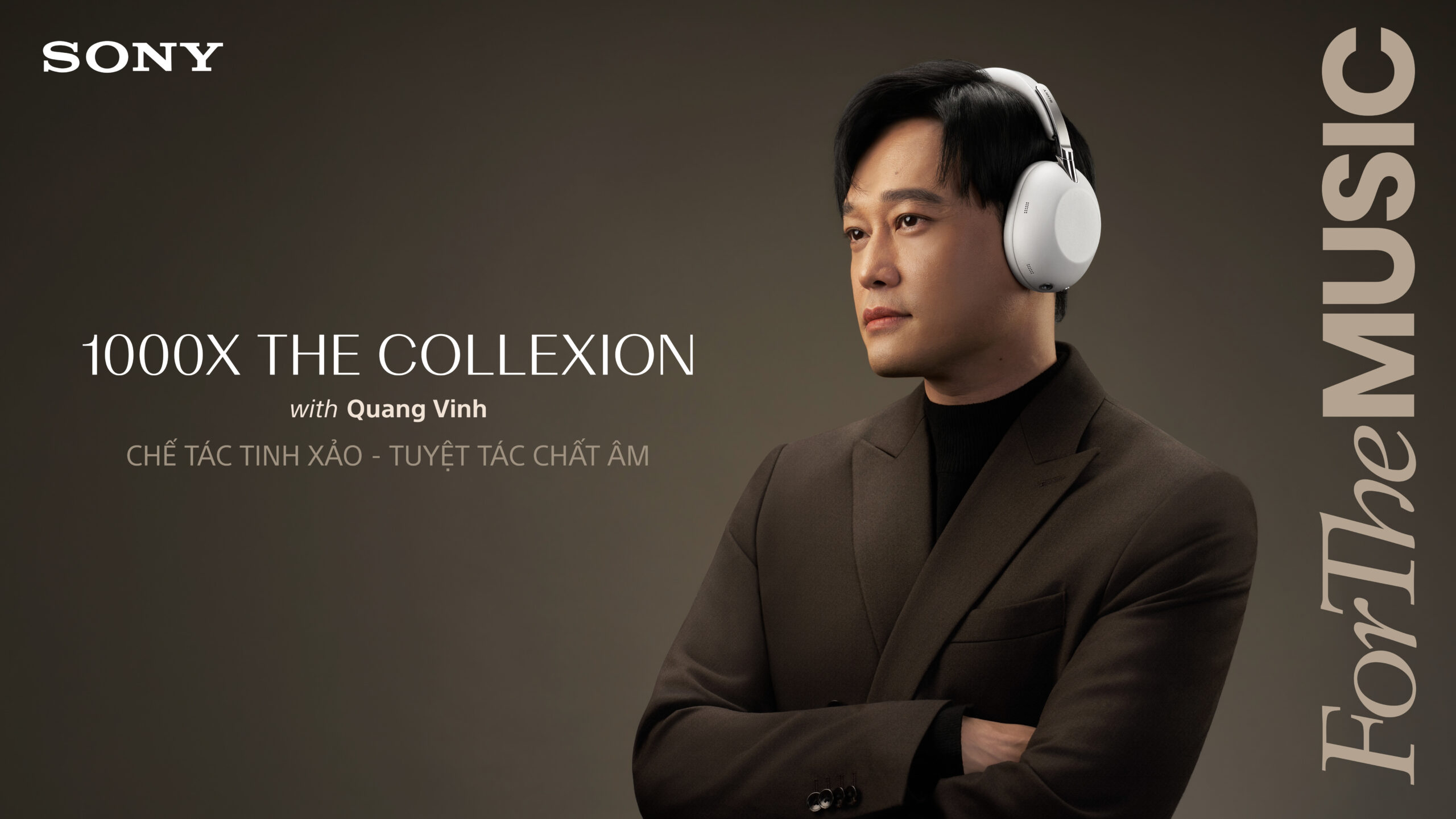 Khi Sony 1000X THE COLLEXION gặp Quang Vinh: cú bắt tay đánh vào cảm xúc người yêu âm nhạc