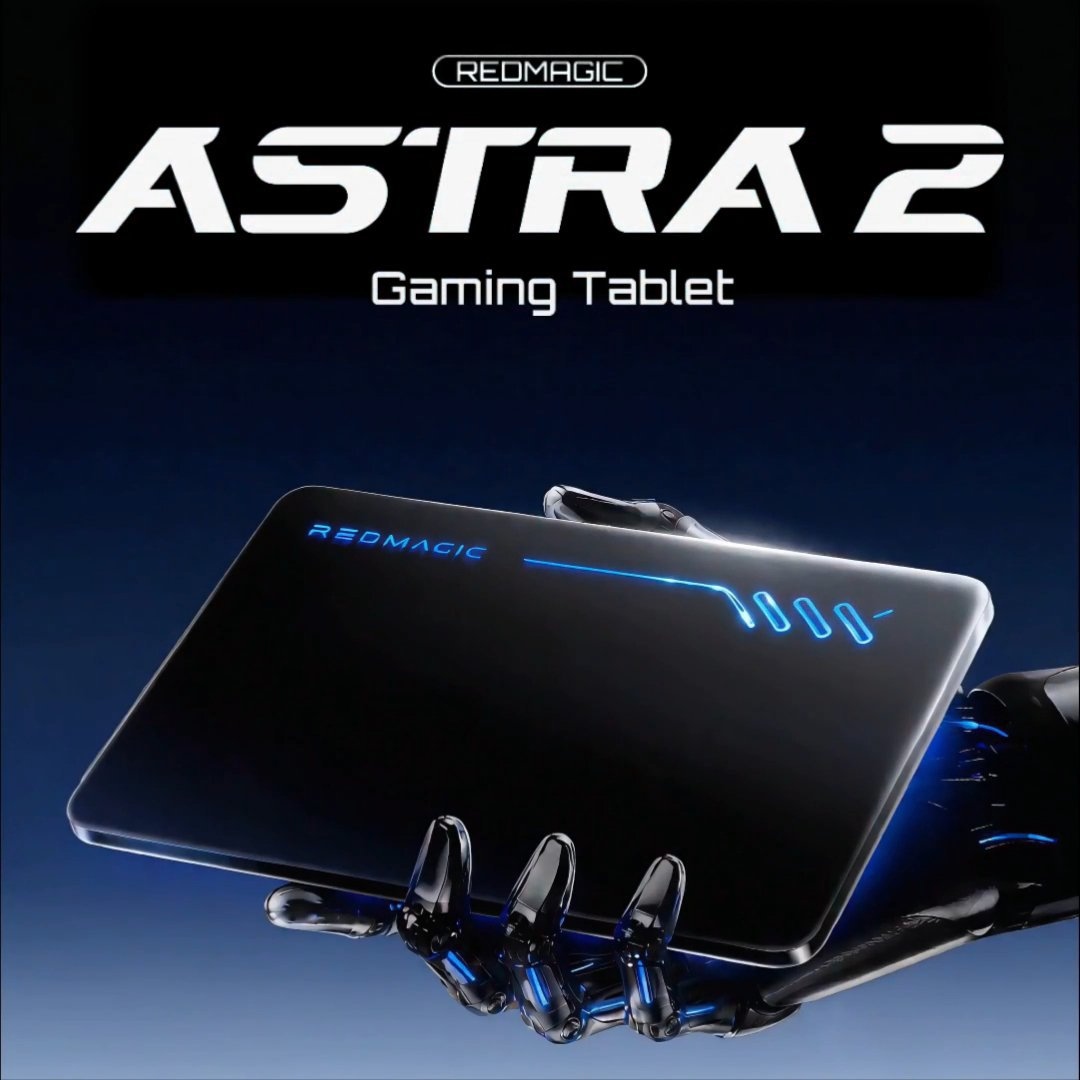 RedMagic Astra 2 Gaming Tablet Goes Global With 185Hz OLED And Snapdragon 8 Elite