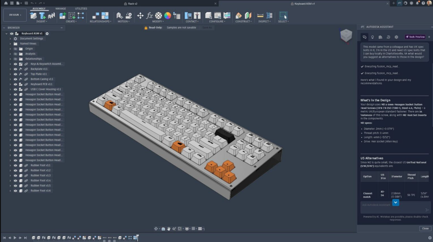 Autodesk’s AI Assistant Is Turning Fusion 360 Into Intelligent CAD Software