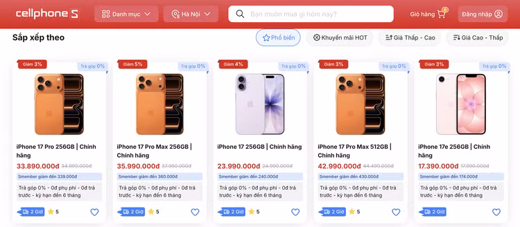 iPhone 17 giảm giá mạnh: nên xuống tiền hay chờ đời mới?