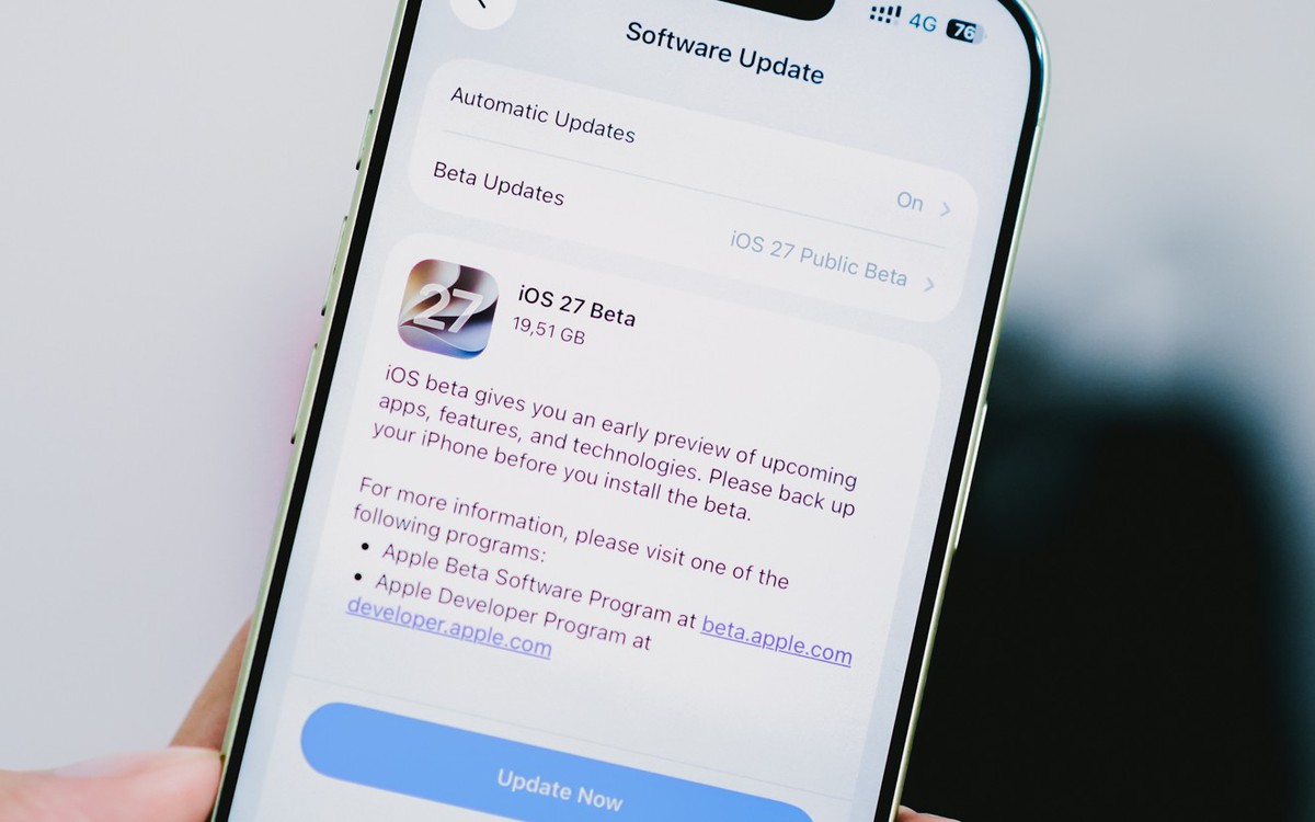 iOS 27 Public Beta đã mở: những tính năng AI mới và cách cập nhật an toàn