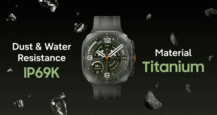 Galaxy Watch Ultra 2 với chip Snapdragon 3nm và pin 800 mAh