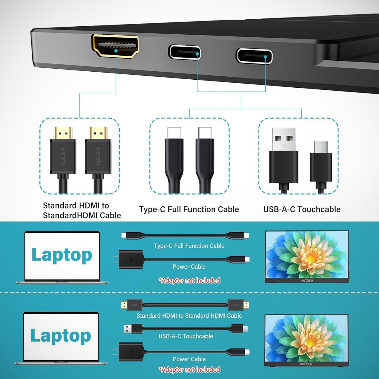 Portable 15.6-Inch Monitors Fix Cramped Remote Work Setups