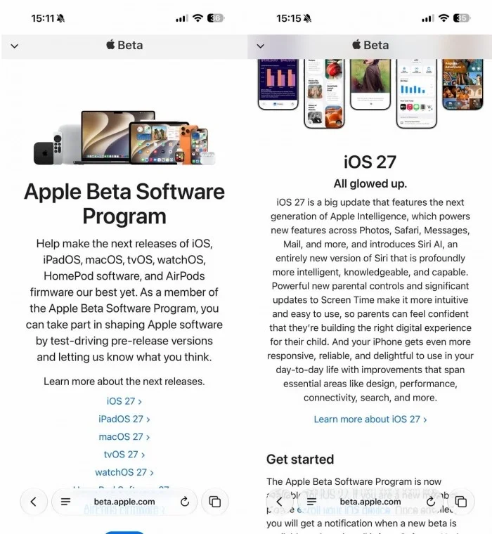 iOS 27 Public Beta đã mở: những tính năng AI mới và cách cập nhật an toàn
