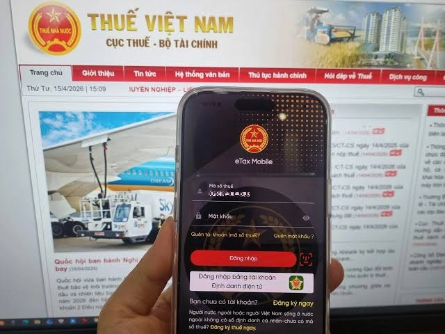 Hướng dẫn kiểm tra thông tin thuế TNCN trên eTax Mobile