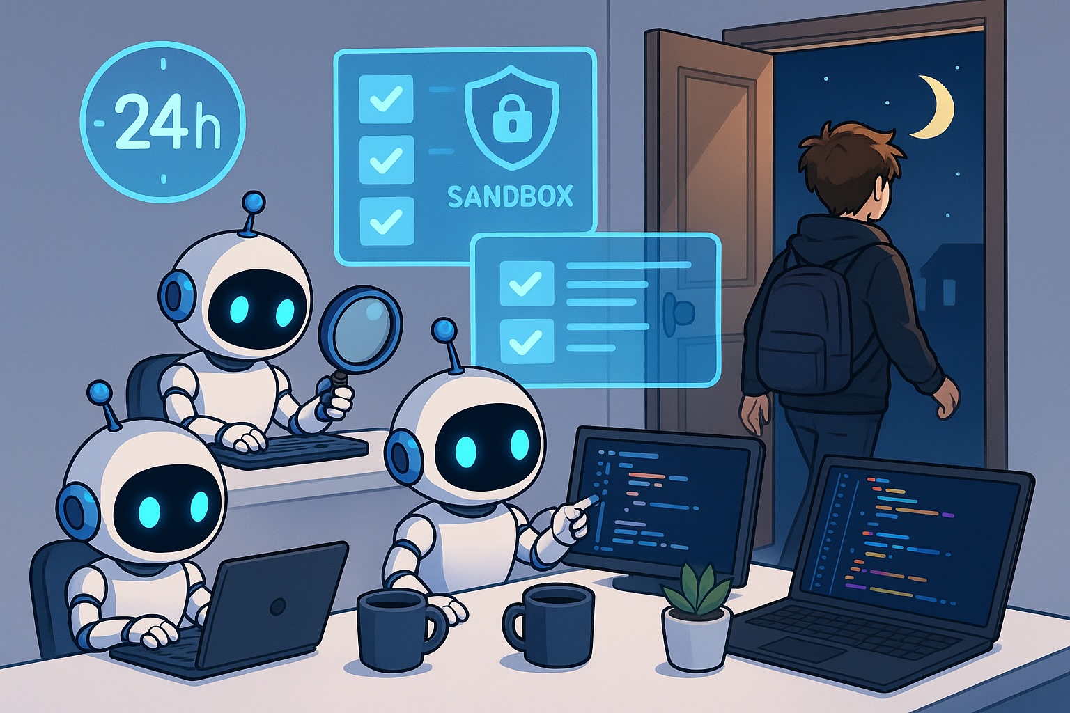 Developers Are Now Running AI Coding Agents Around the Clock