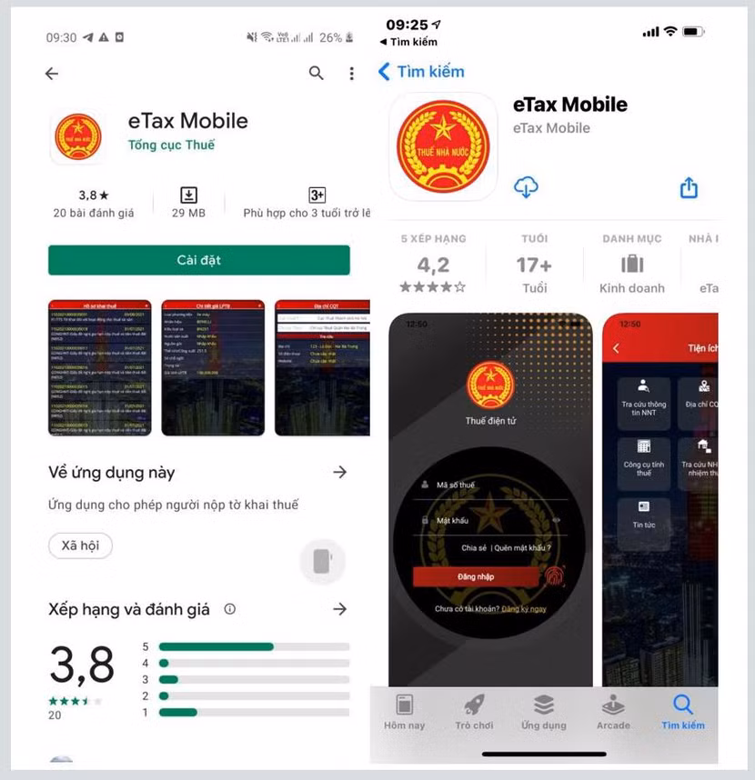Ứng dụng eTax Mobile được nâng cấp: Thuế trong tầm tay người dân và hộ kinh doanh