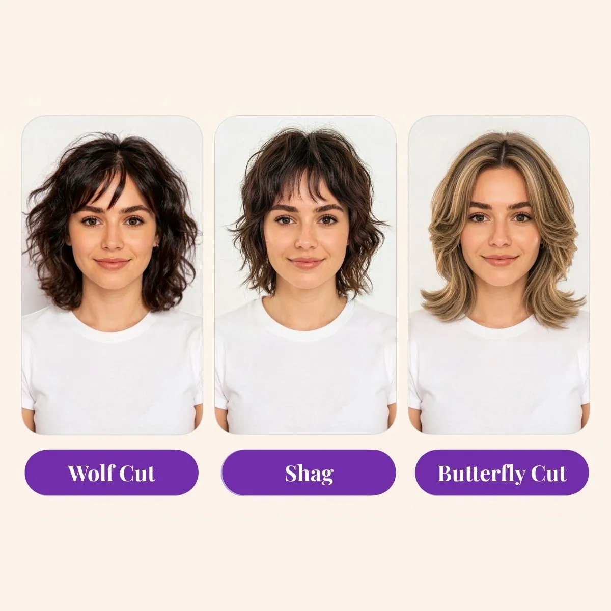 Wolf cut, shag hay butterfly: chọn kiểu tóc layer chuẩn cho bạn