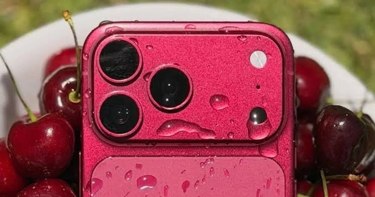 iPhone 18 Pro Max, chip A20 Pro 2nm và sức hút Dark Cherry