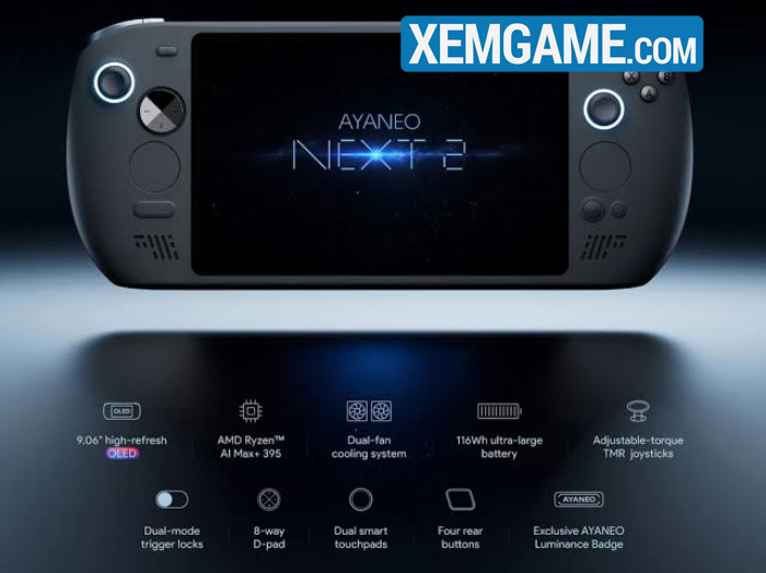 Ayaneo Next 2 giá 138 triệu: handheld hay dàn PC thu nhỏ?