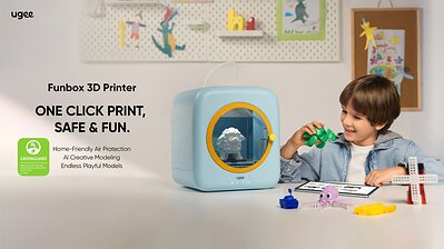 Máy in 3D trẻ em: Ugee Funbox mở cửa thị trường giáo dục