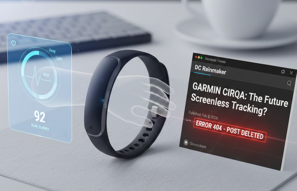 Garmin CIRQA: vòng đeo không màn hình sắp định nghĩa lại thiết bị đeo thông minh