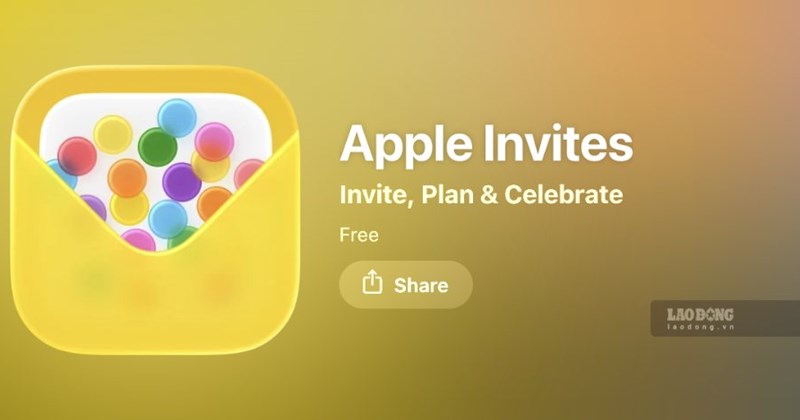 Apple Invites bổ sung emoji reactions và confetti: quản lý lời mời sự kiện sinh động hơn