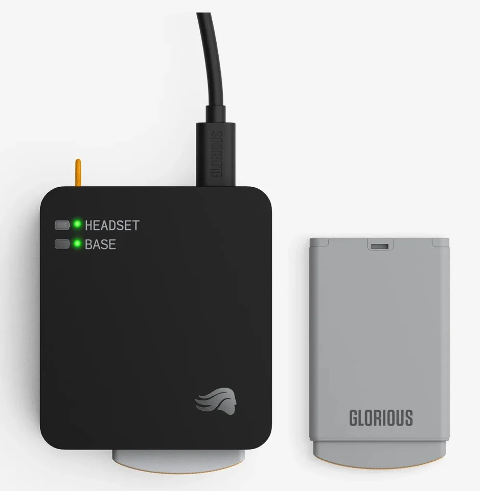 Glorious GHS Wireless InfinitePlay: tai nghe gaming không dây cắt đứt nỗi lo hết pin
