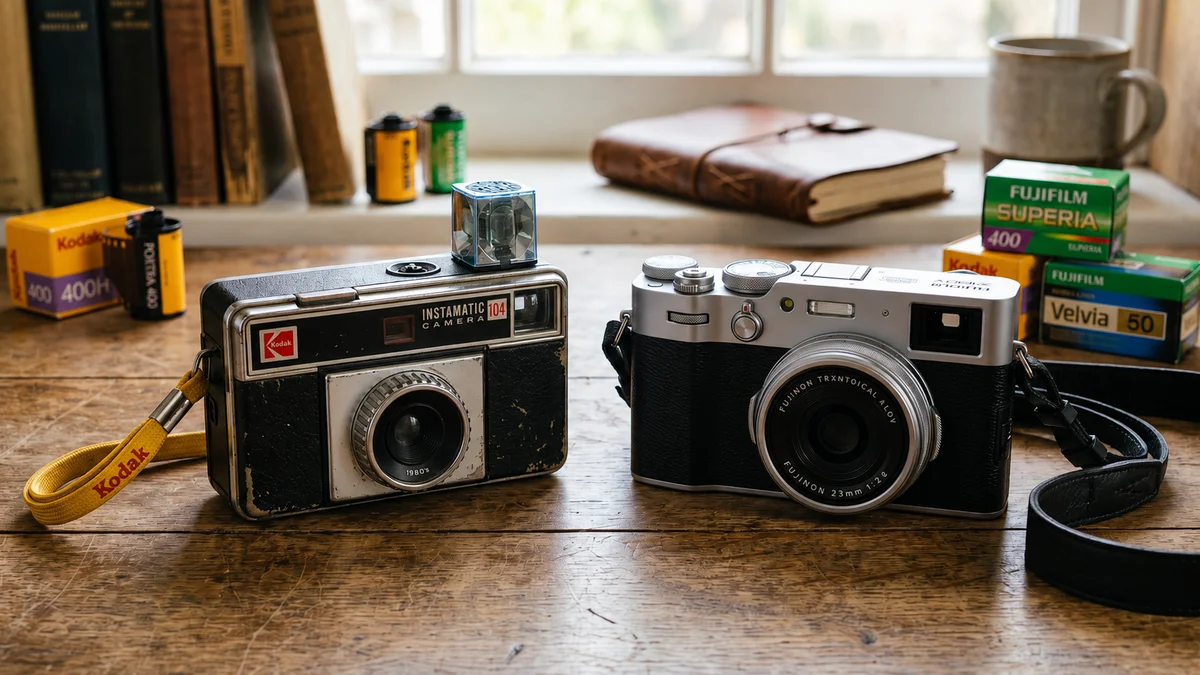 Kodak EC35 hồi sinh máy ảnh nắp trượt huyền thoại