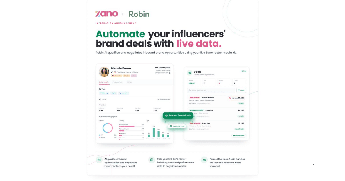 How AI Agents Are Quietly Taking Over Brand Deal Negotiations