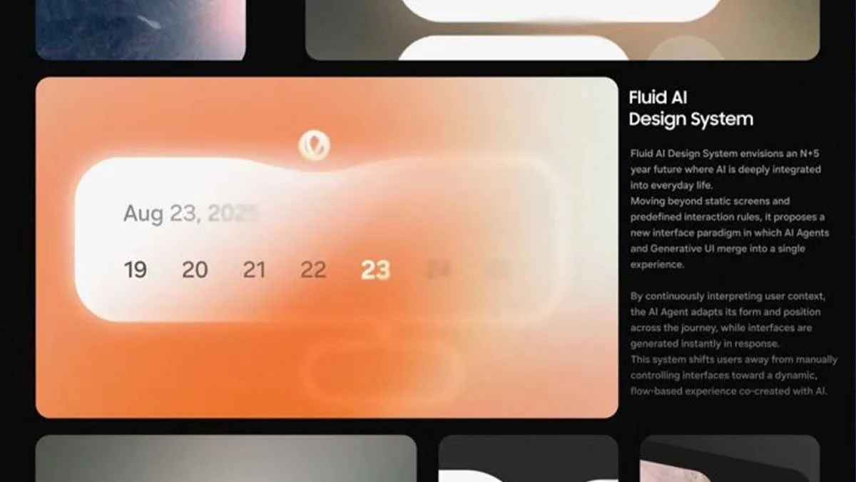 Samsung Fluid AI Design: One UI sắp thay đổi cách ta dùng Galaxy