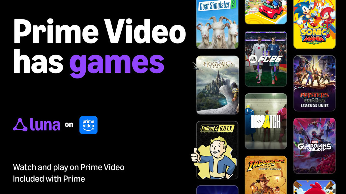 Amazon Luna Moves Into Prime Video: Cloud Gaming Without the App Switch
