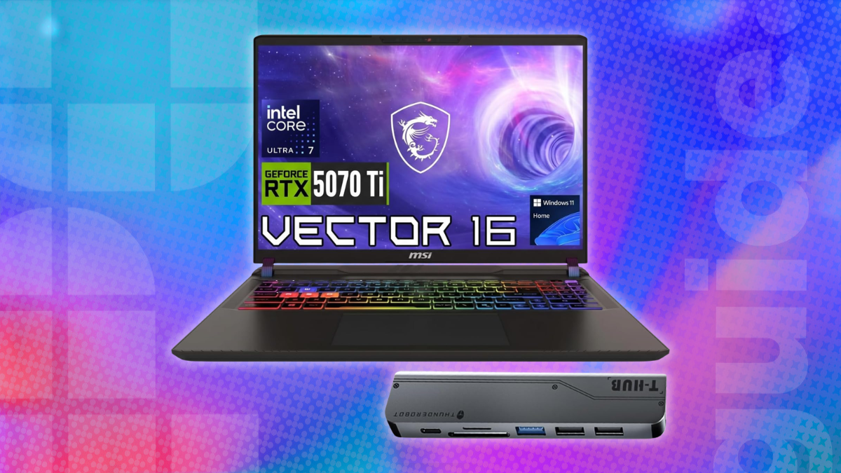 MSI Vector 16 RTX 5070 Ti Laptop Hits Coupon Low
