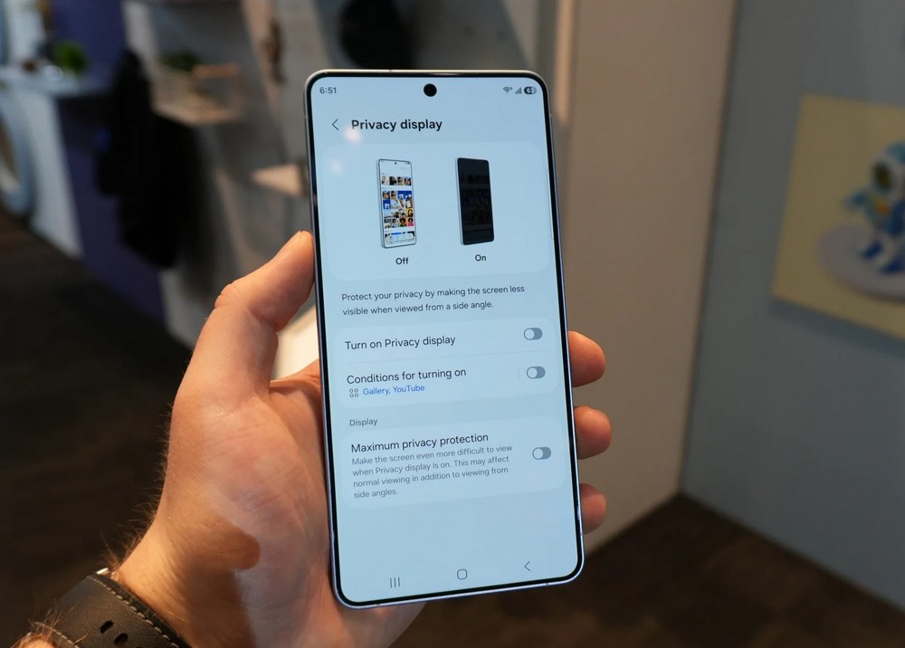 One UI 9 nâng cấp Privacy Display: chống nhìn trộm thông minh hơn trên Galaxy S26 Ultra