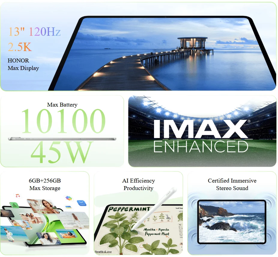 Honor Pad X9 Max: tablet màn hình 13 inch tầm trung có đáng mua?
