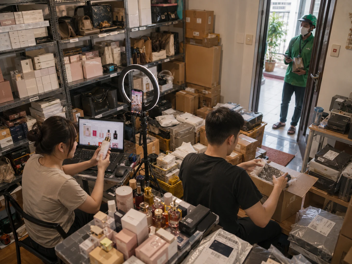 Cảnh báo: Mỹ phẩm giả trực tuyến núp bóng livestream và review