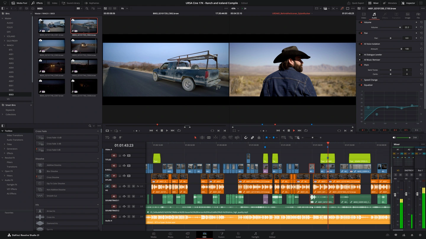 DaVinci Resolve 21: Những cập nhật đáng giá cho biên tập viên chuyên nghiệp