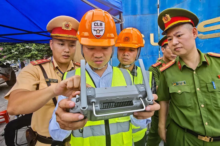 UAV 'Make in Vietnam' và bước ngoặt quản lý giao thông Hà Nội