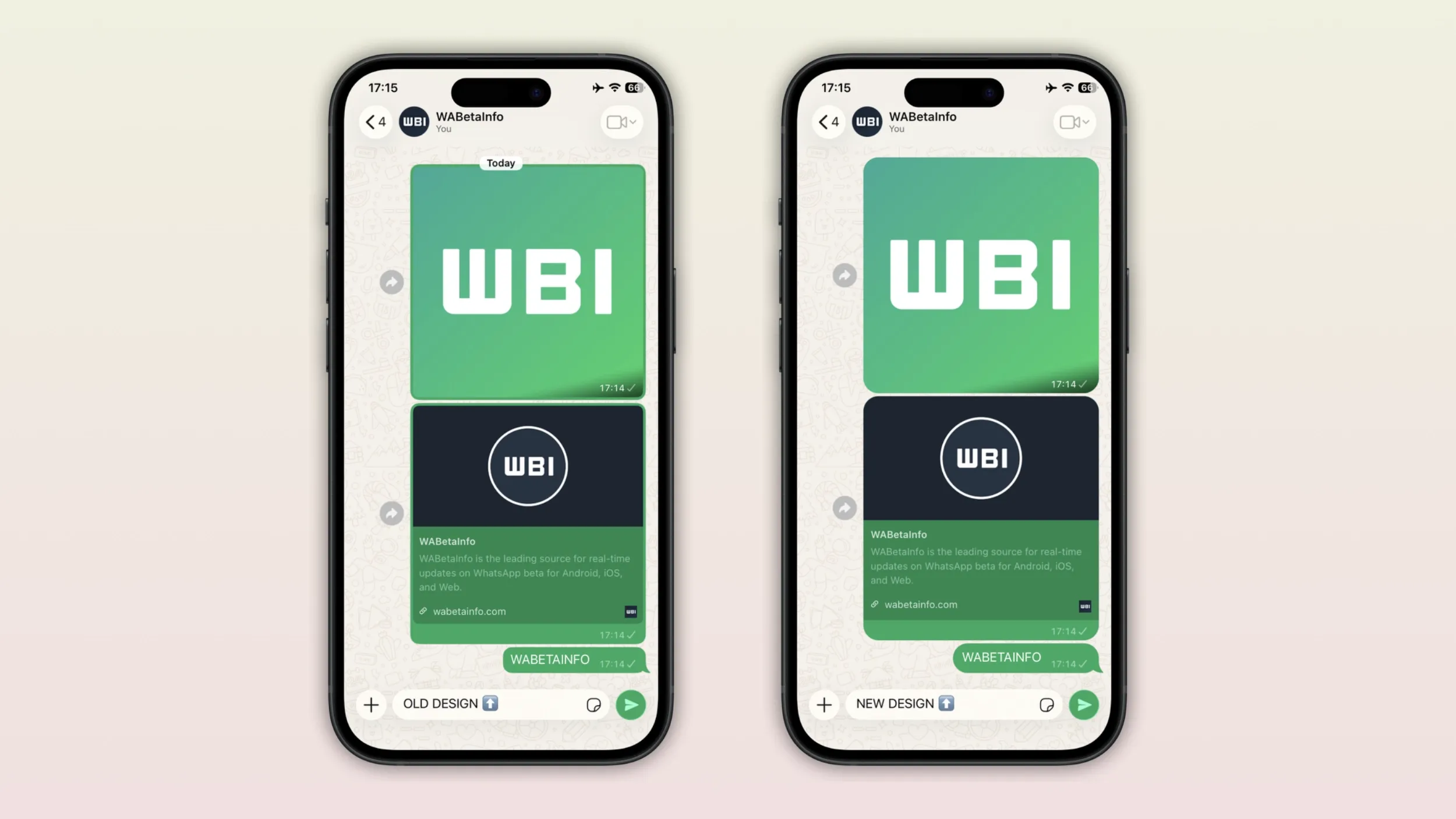 WhatsApp bo tròn bong bóng tin nhắn trên iOS: bước gần hơn tới iMessage