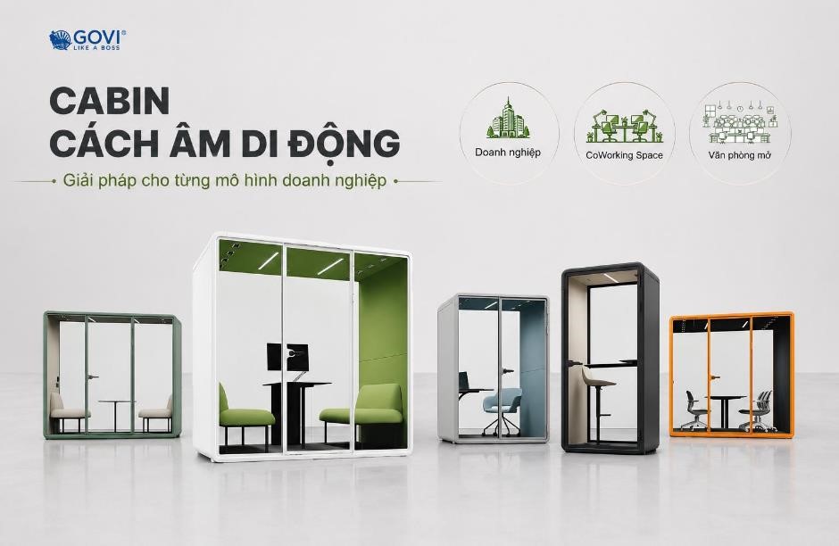 Govi: Hướng dẫn chọn nội thất văn phòng hiện đại