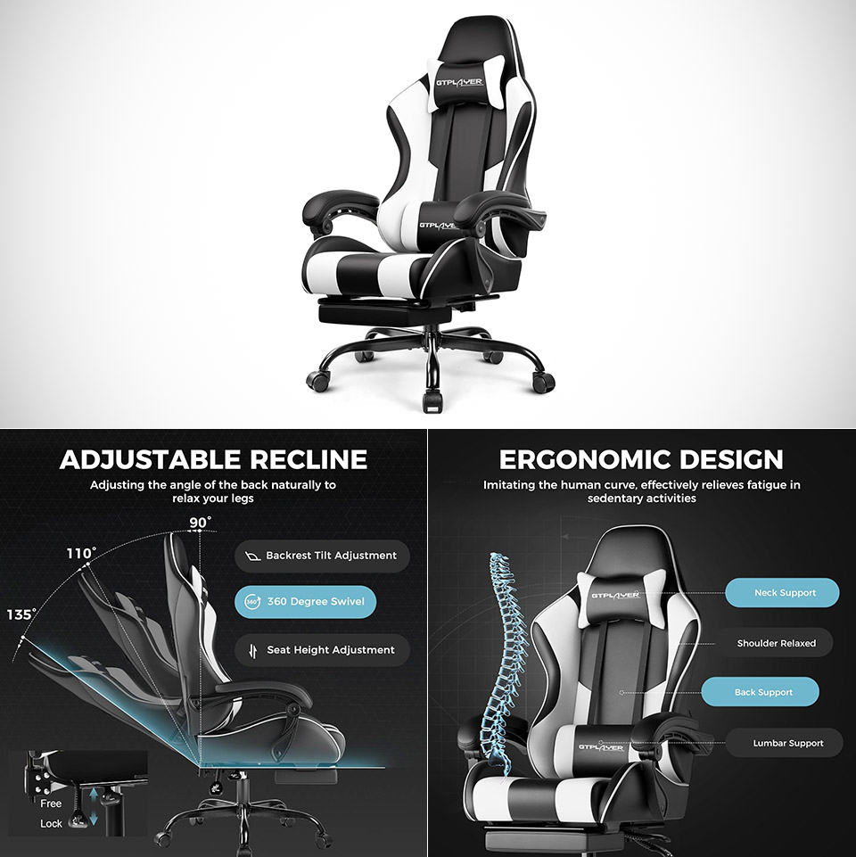 Budget Gaming Chair and Headset Combo Under loading=