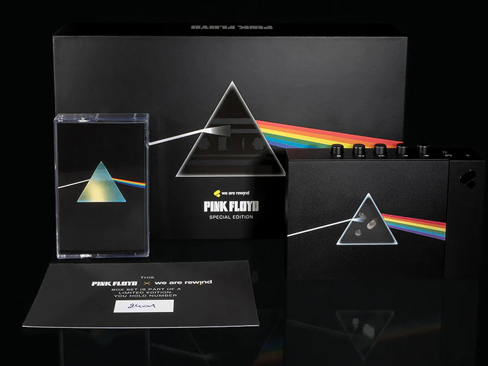 Máy cassette We Are Rewind Pink Floyd: Bluetooth cho âm thanh hoài cổ