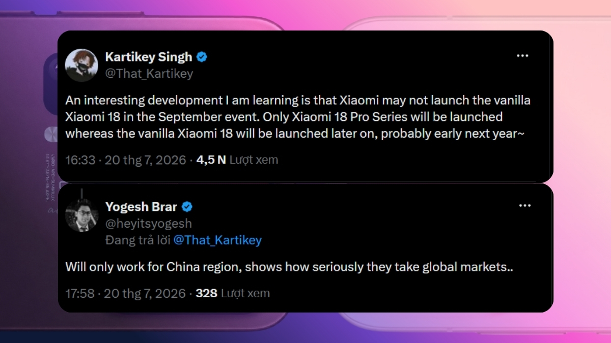 Xiaomi 18 Pro ra mắt trước: bước ngoặt trong chiến lược flagship