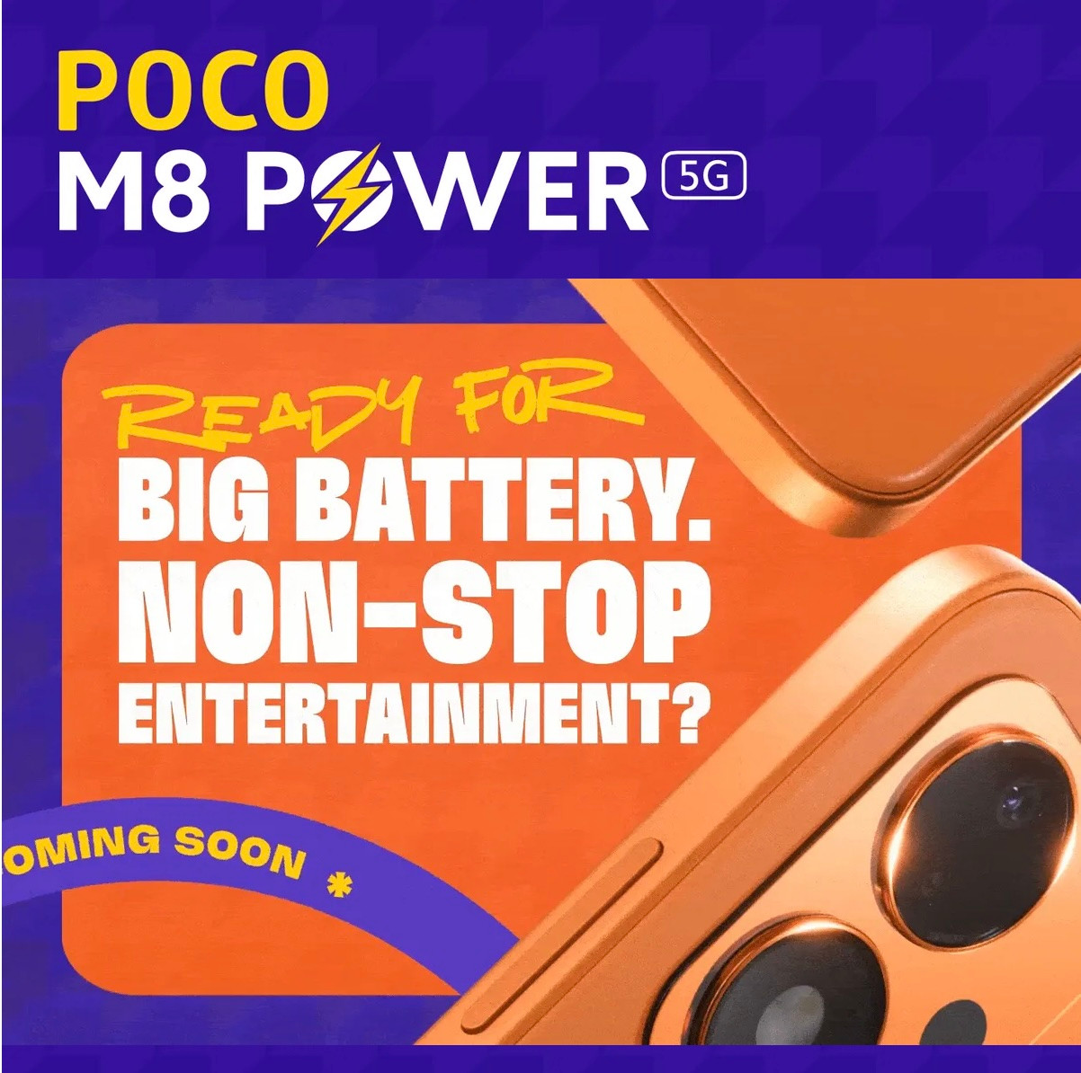 Poco M8 Power 5G: ‘quái vật’ pin 8000mAh đang định nghĩa lại tầm trung